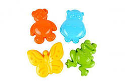 Форми для піску, 4 елементи