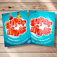 Комплект Super Minds 3 Student's Book + Workbook Вид: Cambridge University Press