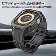 Захисний чохол Promate Caseband для Apple Watch 49 мм Ultra 1/2 Black (caseband.black), фото 3