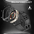 Захисний чохол Promate Caseband для Apple Watch 49 мм Ultra 1/2 Black (caseband.black), фото 6