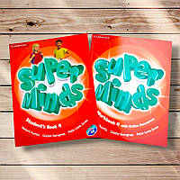 Комплект Super Minds 4 Student's Book + Workbook Вид: Cambridge University Press