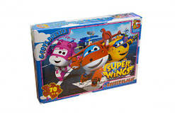 Пазли "Супер Крилья", 70 ел