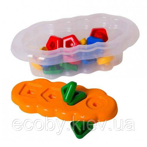 Іграшка розвивальна "Магічні фігурки" (жовтогаряча), фото 1