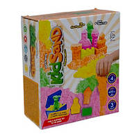 Кінетичний пісок "KidSand" з формочками, 400 г (укр)