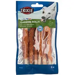 Ласощі для собак Trixie Паличка для чищення зубів Denta Fun 12 см, 70 г / 6 шт. (курка)