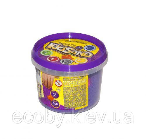 Кінетичний пісок "KidSand", фіолетовий, 350 г, фото 1