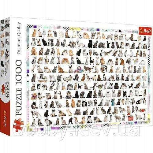 Пазли "208 котів", 1000 елементів, фото 1