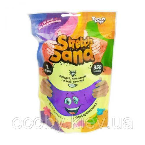 Кінетичний пісок "Stretch Sand" укр 350 г фіолетовий, фото 1