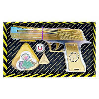 Дерев'яний пістолет "РЕЗИНКОСТРІЛ" Gold