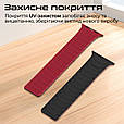 Силіконовий ремінець Promate Magband-MS для Apple Watch 42/44/45/49 мм, серії 1-9, SE, Ultra 1-2 Black (magband-ms.black), фото 5