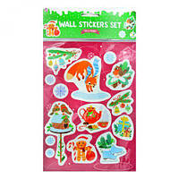 Набір інтер'єрних наклейок "Лисичка та друзі"