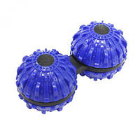 Антистрес Massage ball fidget синій