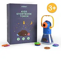 Дитячий проектор-нічник з 8 улюбленими казками та проекцією зоряного неба MiDeer чарівна атмосфера для сну