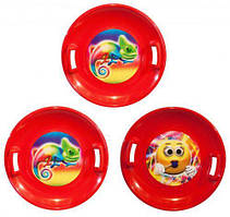 Санки-Ляянка SNOW PLATE (червоний) 60 см