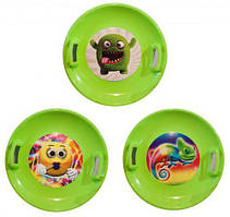 Санки-Ляянка SNOW PLATE (салатовий) 60 см
