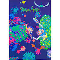 Блокнот-планшет "Рик і Морті", А5, 50 аркушів