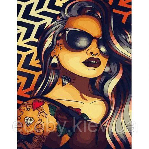 Картина по номерам "Горчая брюнетка", фото 1