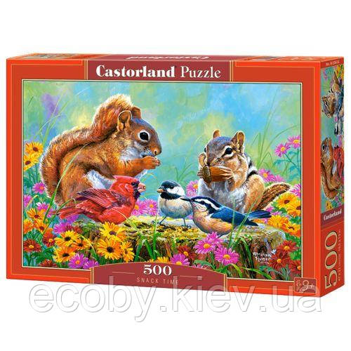 Пазли "Білочки на пеньці", 500 елем., фото 1
