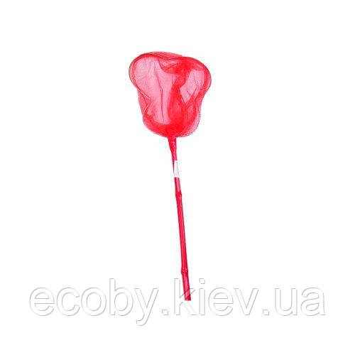 Сачок "Метелик", 82 см (червоний), фото 1