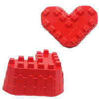 Пасочка "Ведмедик замка", червоний