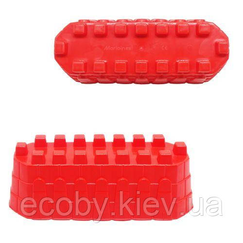 Пасочка "Стінка замка", червоний (31х12 см), фото 1