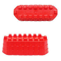 Пасочка "Стінка замка", червоний (31х12 см)