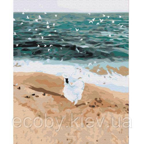 Картина за номерами "Фігура на узбережжі" ★★★, фото 1