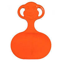 Санки-Лянки з ручками середні жовтогарячі