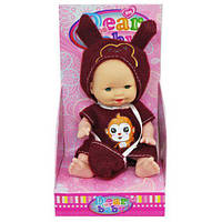 Пупс маленький у костюмі "Веселка"