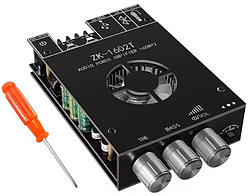 🔊 Підсилювач потужності ZK-1602T TDA7498E Bluetooth 5.0, 2×100 Вт, аудіомодуль