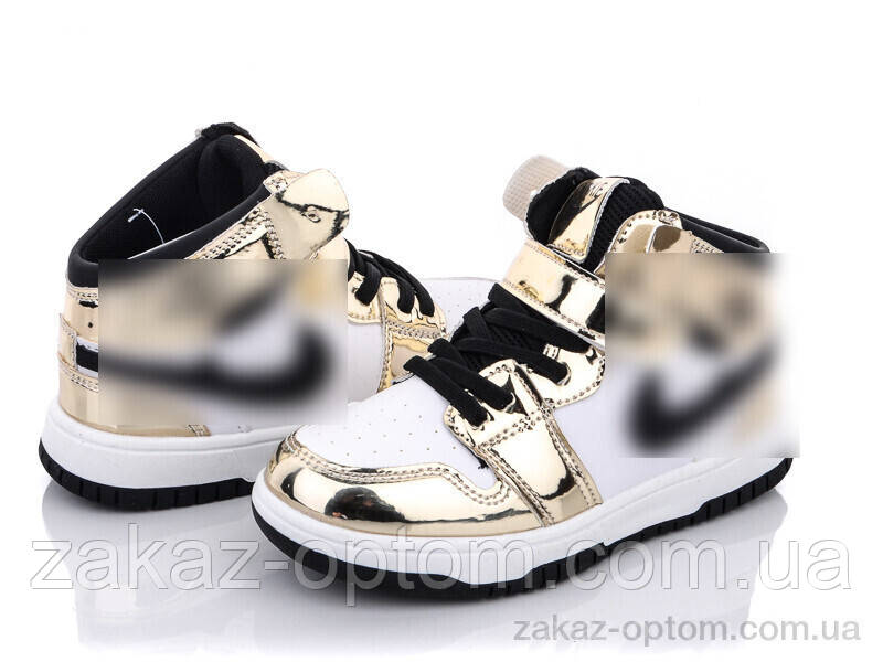 Кросівки дитячі весна-осінь (6 пар р.32-37) Y80-0330B gold