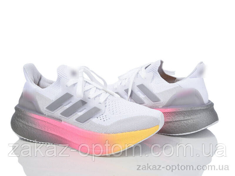 Кросівки чоловічі весна-осінь (8 пар р.36-41) HD51-1101 white-pink
