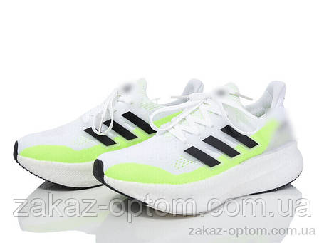 Кросівки чоловічі весна-осінь (8 пар р.36-41) HD51-1101 white-green, фото 1