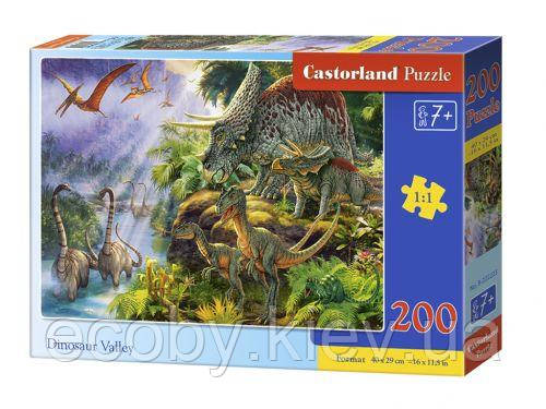Пазли "Долина динозаврів", 200 елементів, фото 1