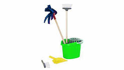 Набір для прибирання "Чистюля" (салатовий)