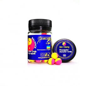 Бойли насадкові Grandcarp Інь-Янь 10 мм Ананас-Монстр Краб арт BBY172