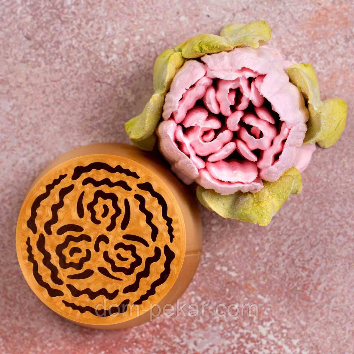 50-14 Тюльпан насадка кондитерська гігант Роза Діамант 5 см (3D)