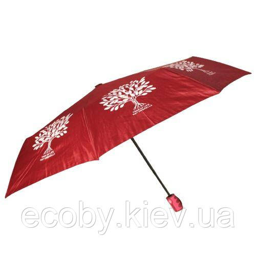 Парасолька автоматична, змінює колір (червоний), фото 1