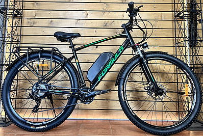 Електровелосипед 28" AL Formula eCURSOR MAN DD CS рама-20" 48B 12.5А*г 500Вт чорно-зелений YS 2498-1 2025
