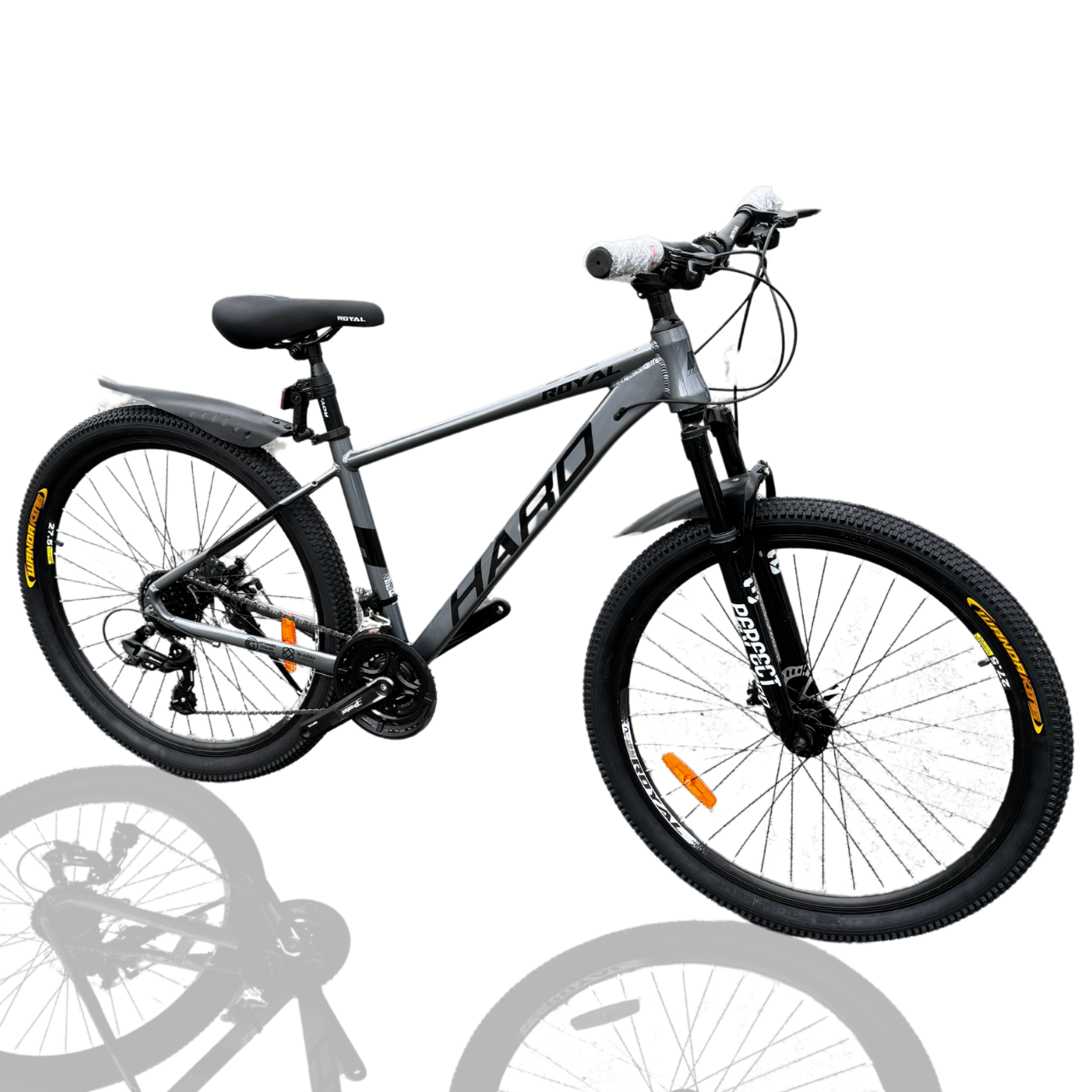 Велосипед підлітковий 27.5" HARD (рама-16") SHIMANO 2025
