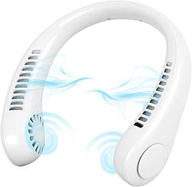 Акумуляторний вентилятор  на шию Leafless Hanging Neck Fan X5