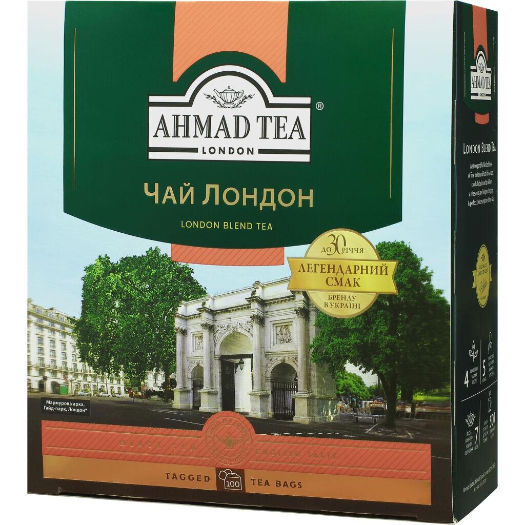 Чай Ahmad Tea London 100х2 г (54881025164), фото 1