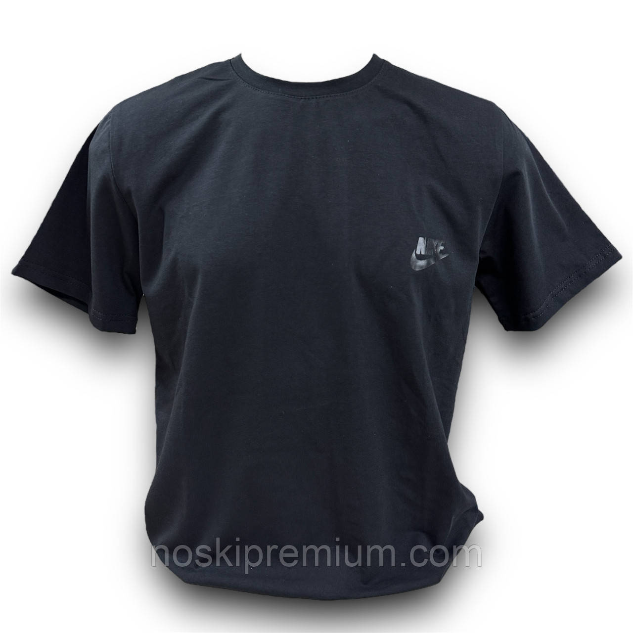 Футболка чоловіча стрейчева Nike, Туреччина, розміри 46-54, чорна, 011840, фото 1