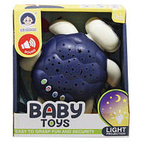 Нічник із проєктором "Черепашка" (синя)