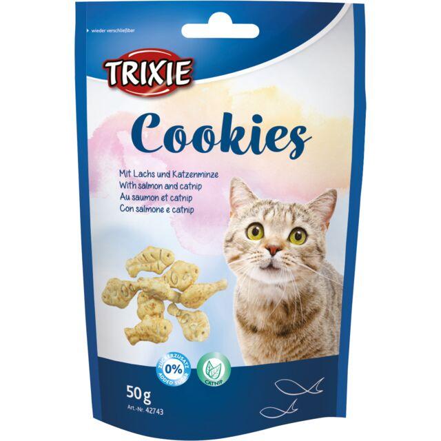 Trixie TX-42743 печиво для кішок з лососем і котячою м'ятою 50 г