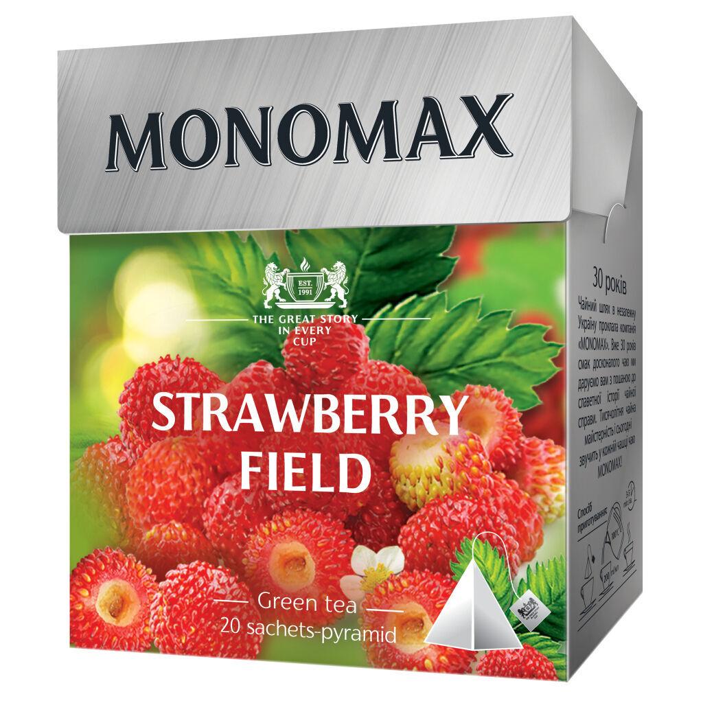Чай Мономах Strawberry field 20х1.5 г (mn.79549), фото 1