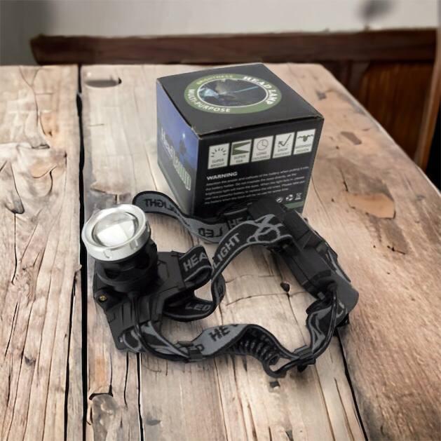 Ліхтарик на голову діодний Bailong BL-8070-P50, Ліхтар акумуляторний PT-670 для риболовлі