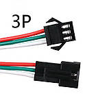 JST SM SM-3P SM-3R SM2.54 SM 3 пін тато-мама конектор швидкий роз'єм для підключення світлодіодних стрічок блоків живлення, фото 4