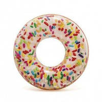 Круг надувний "Пончик із присипкою" (114 см)