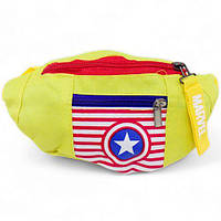 Сумочка-бананка "Супергерої: Капітан Америка" (жовта)